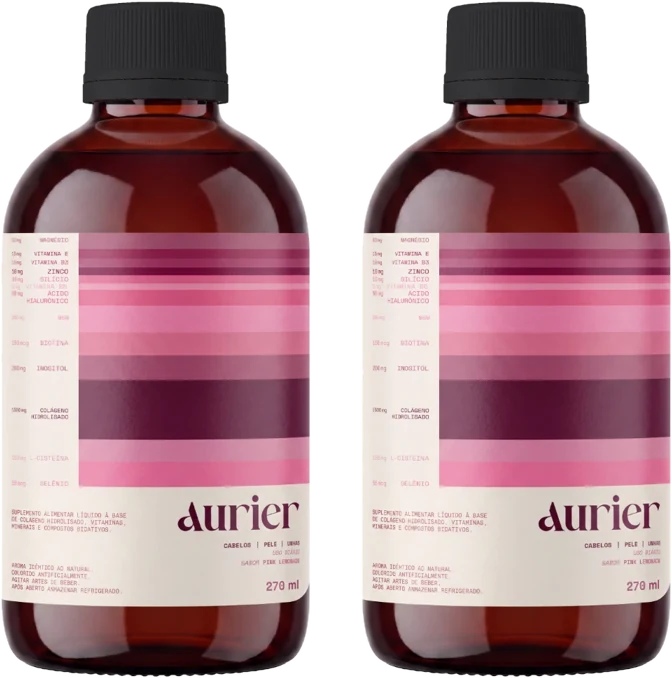 2 frascos Aurier