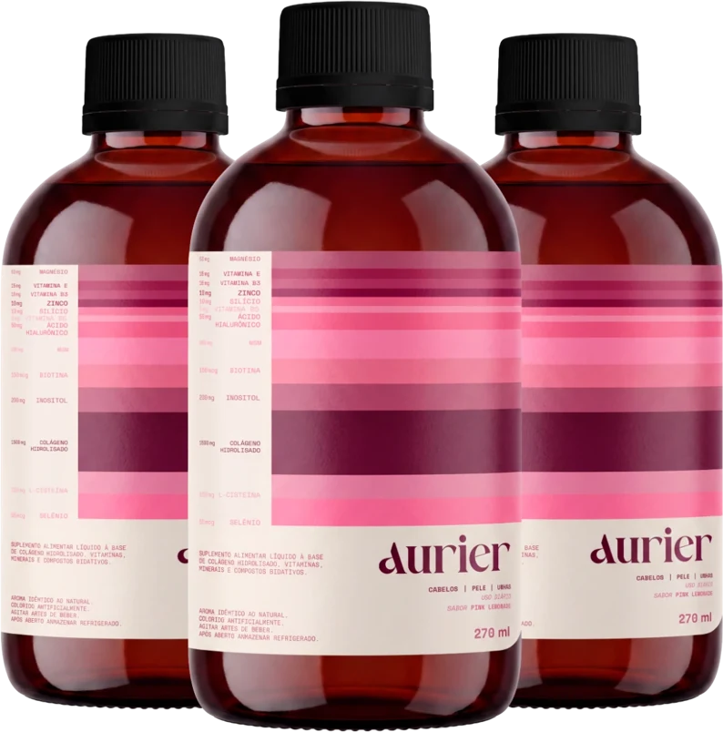 3 frascos Aurier